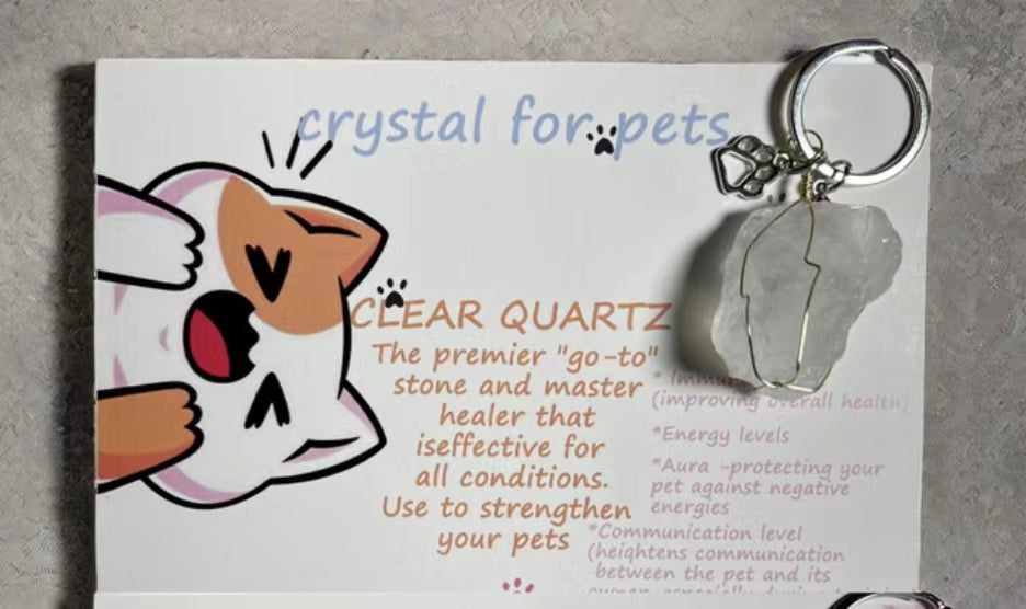 Crystal Pet Pendant: Bringing Crystal Energy to Your Pets