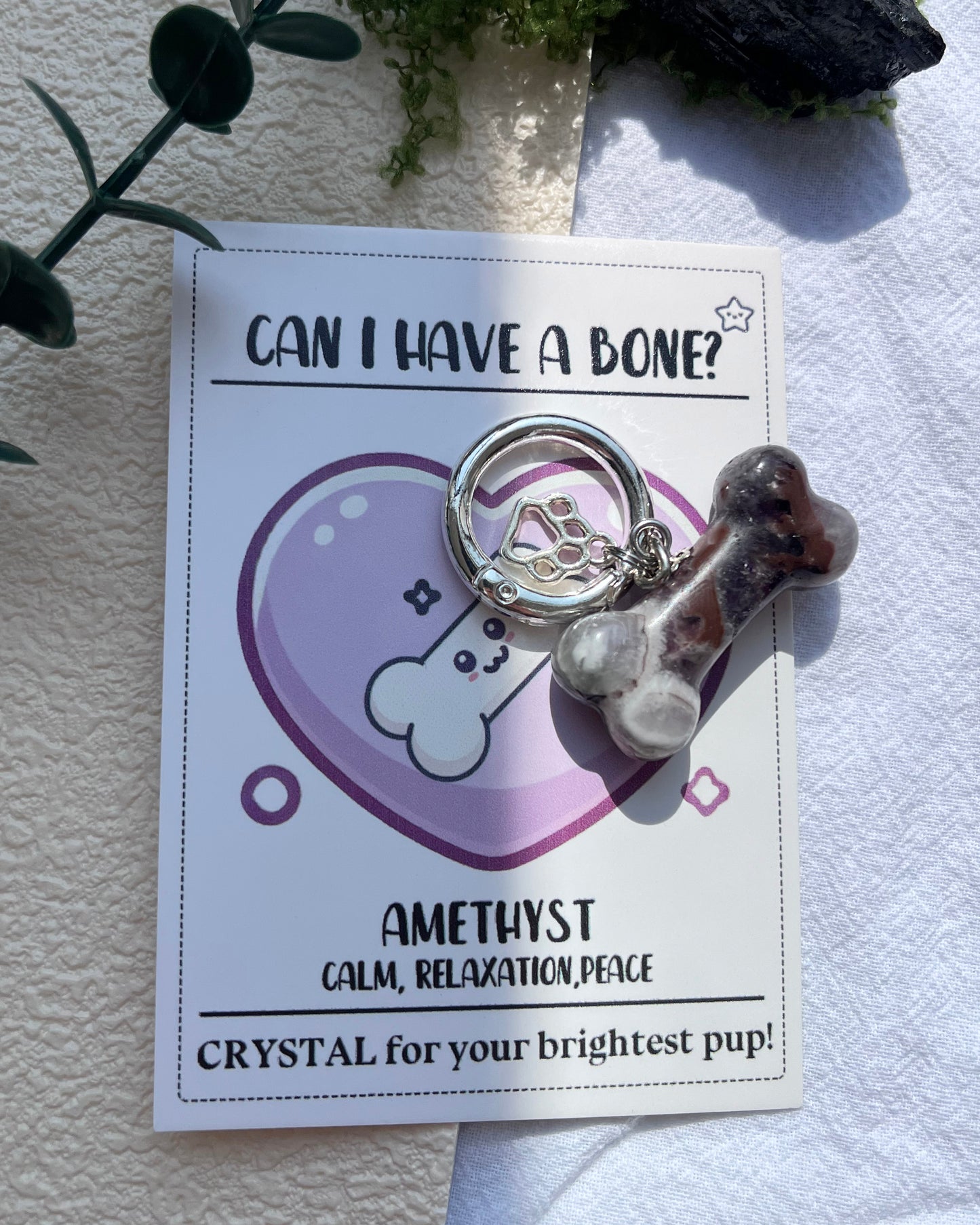 Sparkling Crystal Bone: Happiness Tail-Wagging High!