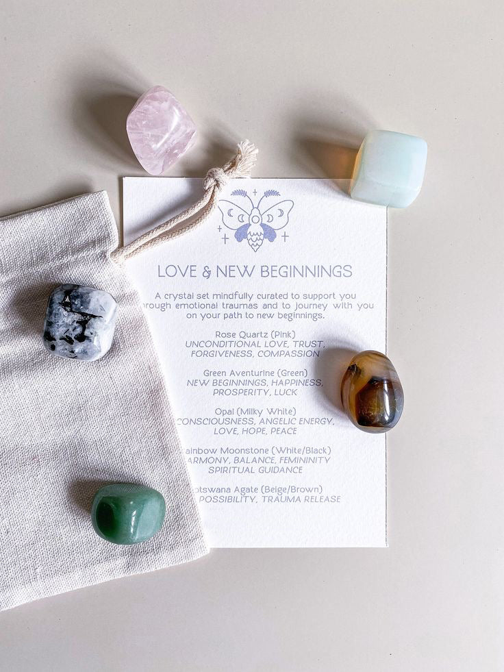 Stone Magic——Natural Crystal Healing Set