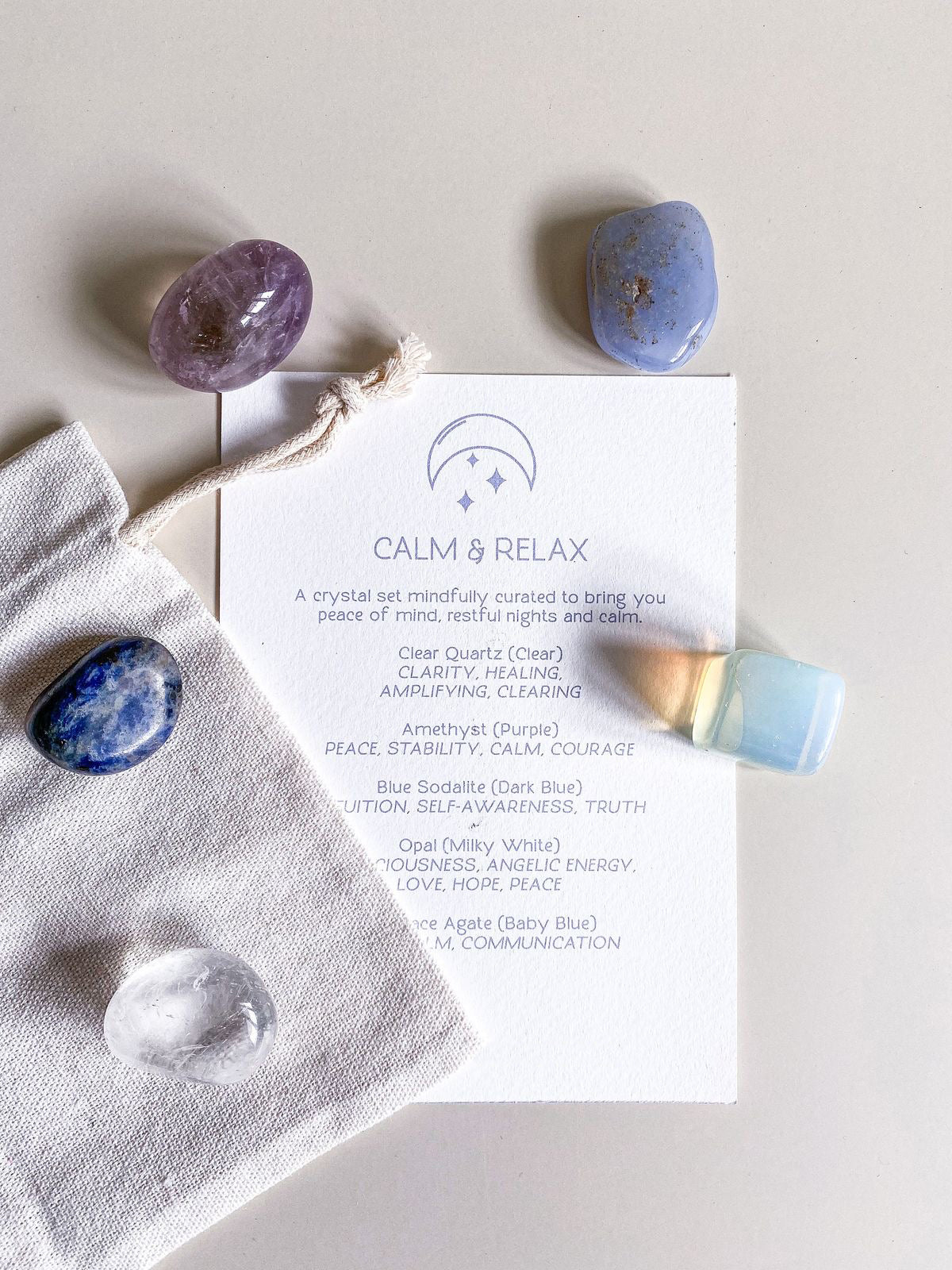 Stone Magic——Natural Crystal Healing Set