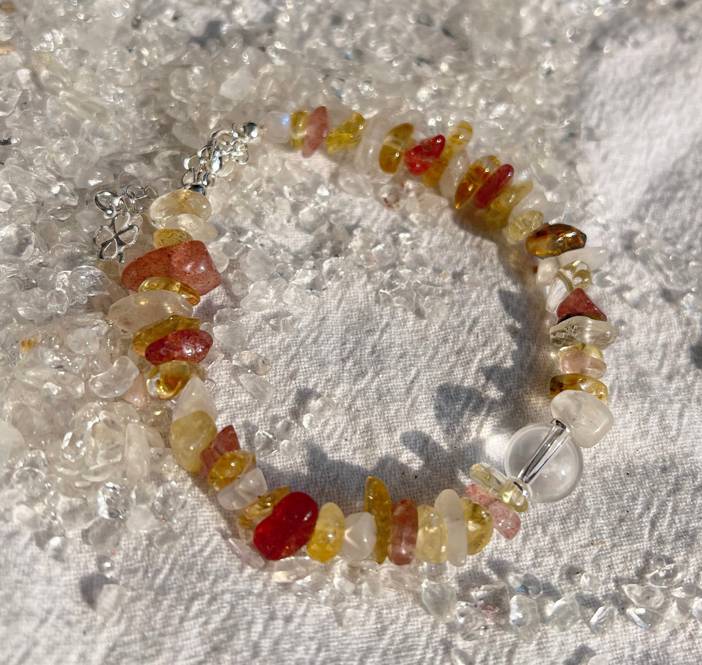 Five Elements Crystal Bracelet——Metal Elements