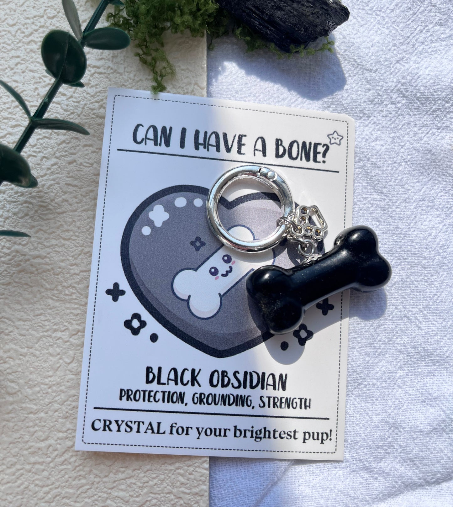 Sparkling Crystal Bone: Happiness Tail-Wagging High!