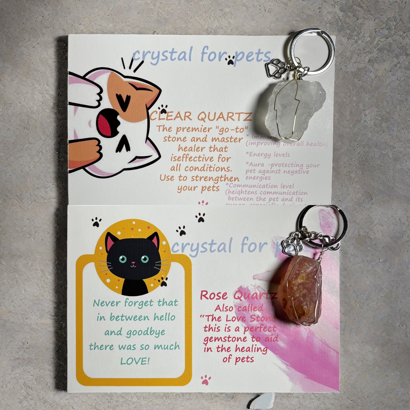 Crystal Pet Pendant: Bringing Crystal Energy to Your Pets