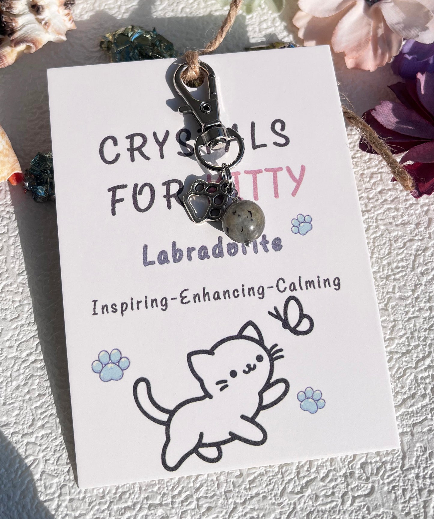 Exclusive Energy Guardian for Cats: Crystal Pendant for Cat Collars
