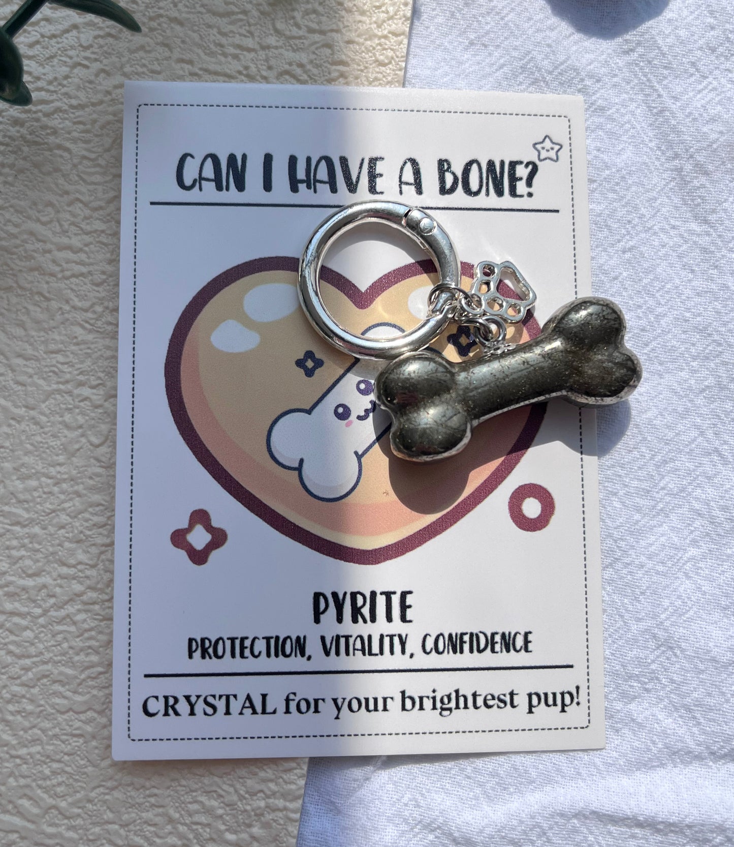 Sparkling Crystal Bone: Happiness Tail-Wagging High!