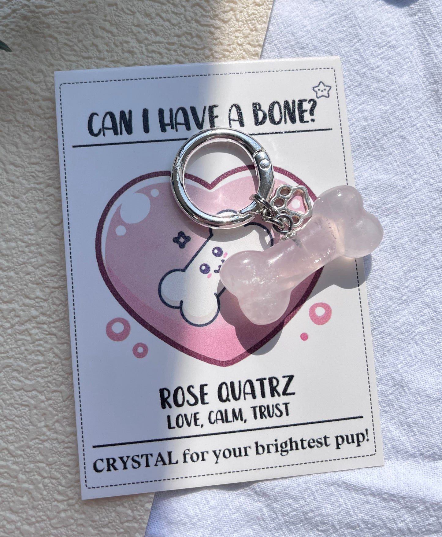 Sparkling Crystal Bone: Happiness Tail-Wagging High!