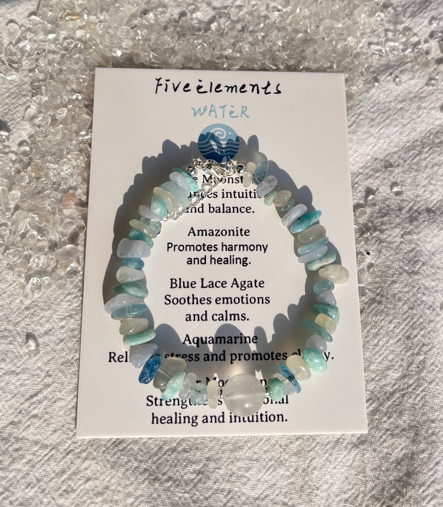 Five Elements Crystal Bracelet——Water Elements