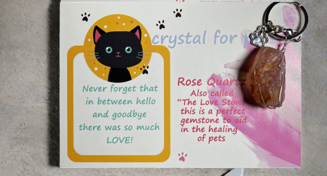 Crystal Pet Pendant: Bringing Crystal Energy to Your Pets