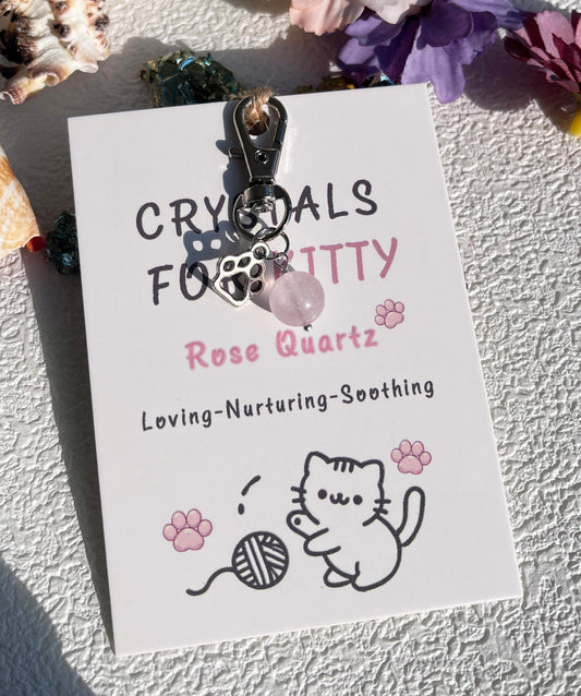 Exclusive Energy Guardian for Cats: Crystal Pendant for Cat Collars